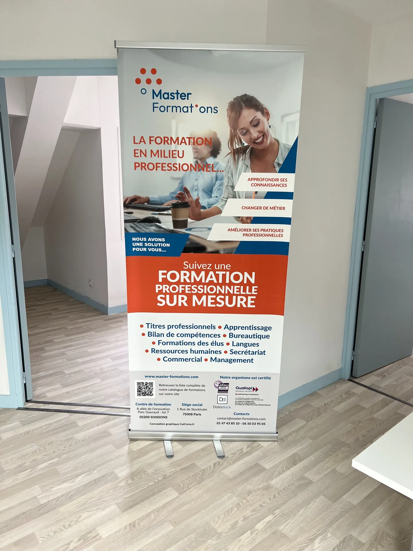 L'agence MF Master Formations d'Amiens vous forme en milieu professionnel avec des formations adaptées